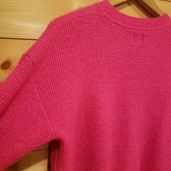 Hot Pink Pullover Crewneck - Picture 10 of 13